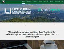 Tablet Screenshot of littlejohnfs.com